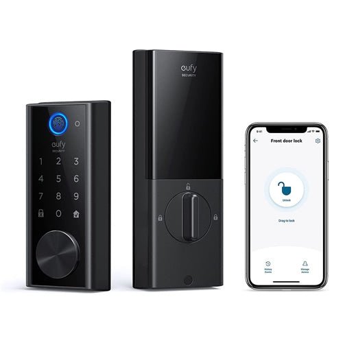 Anker Eufy WiFi Fingerprint smart lock  B2C - US Black Iteration