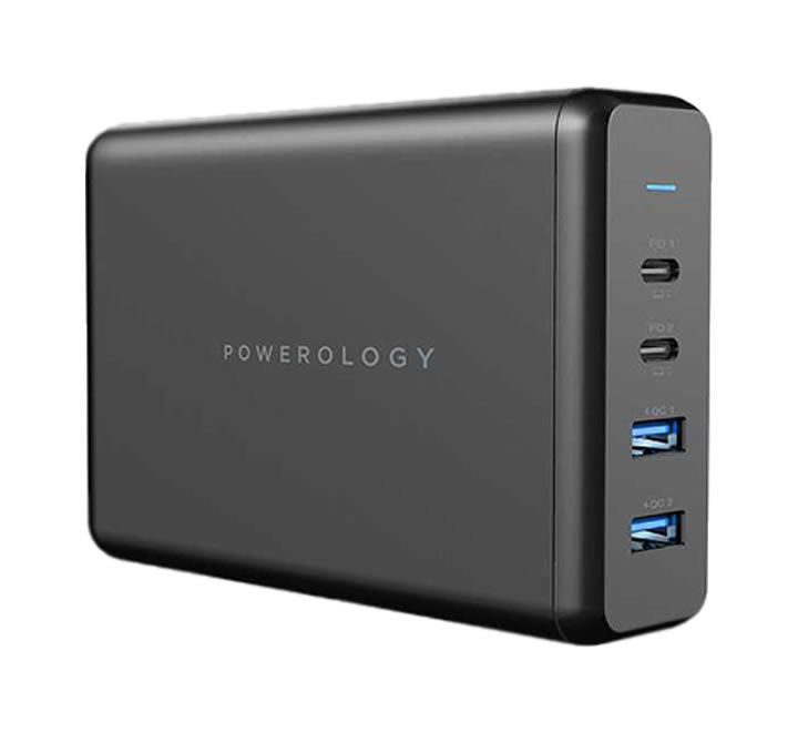 POWEROLOGY 4-PORT QC POWER TERMINAL 156W UK