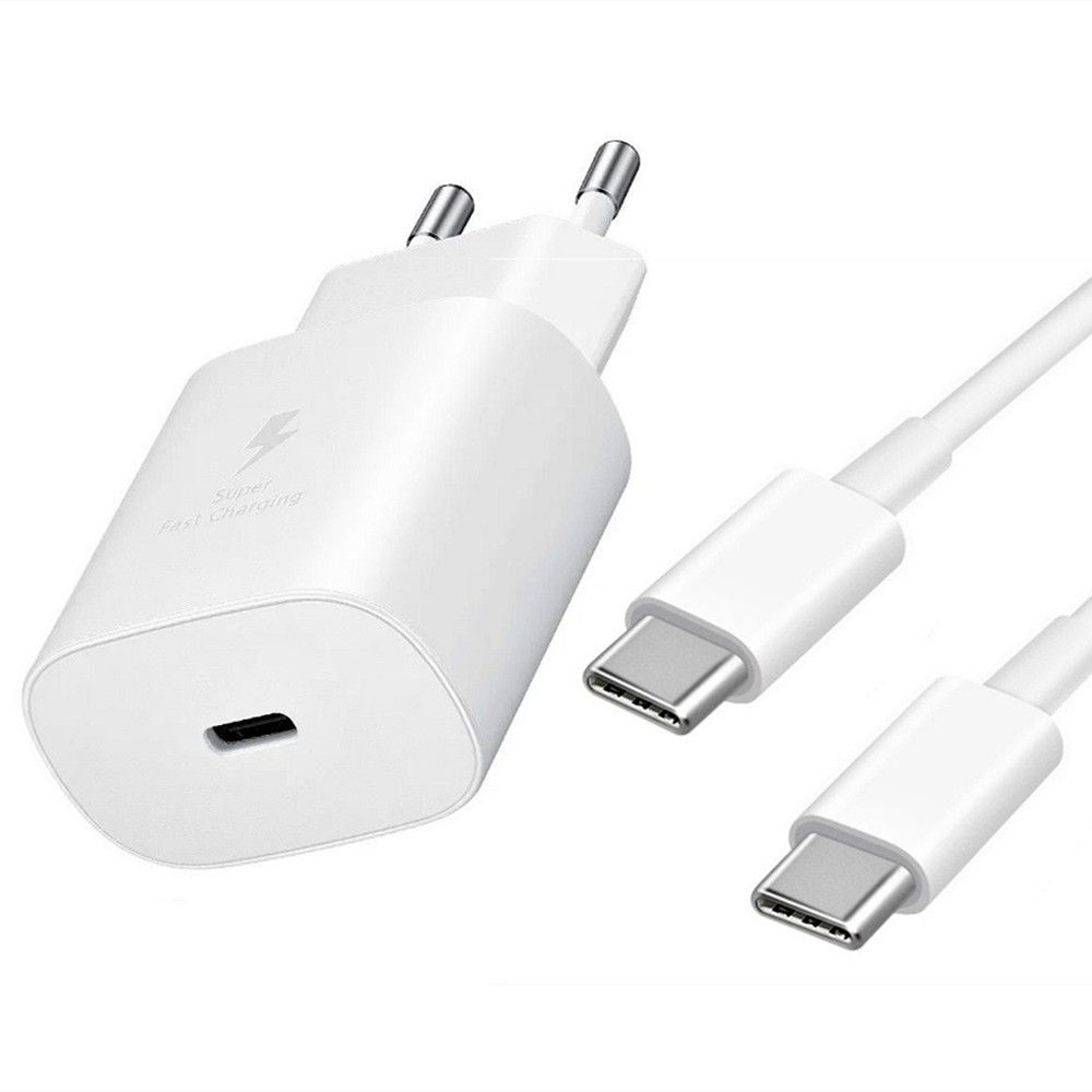 Samsung Travel Adapter 25W 2pin with USB Type-C to Type-C Cable