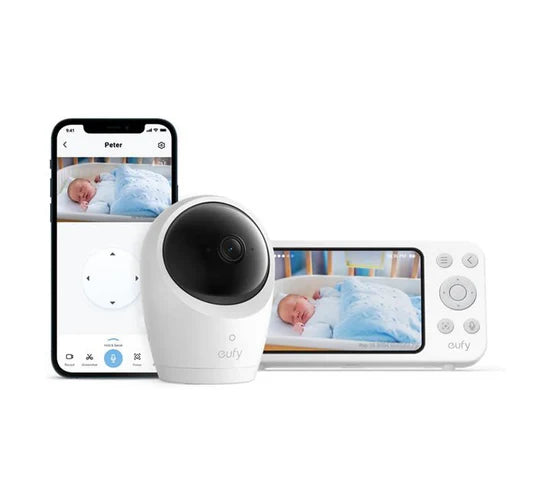 Eufy Baby Monitor E20 with 2K HD Camera White