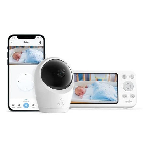 Eufy Baby Monitor E20 with 2K HD Camera White