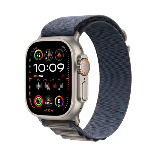 Apple Watch Ultra 2 [GPS + Cellular 49mm] Smartwatch - Blue Alpine