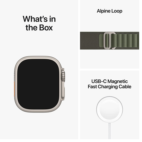 Apple MQEX3 Watch Ultra S8 [GPS + Cellular 49mm] Smart Watch