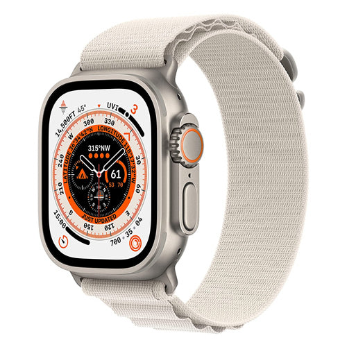 Apple MQF03LL/A Watch Ultra [GPS + Cellular 49mm] Smart Watch Titanium