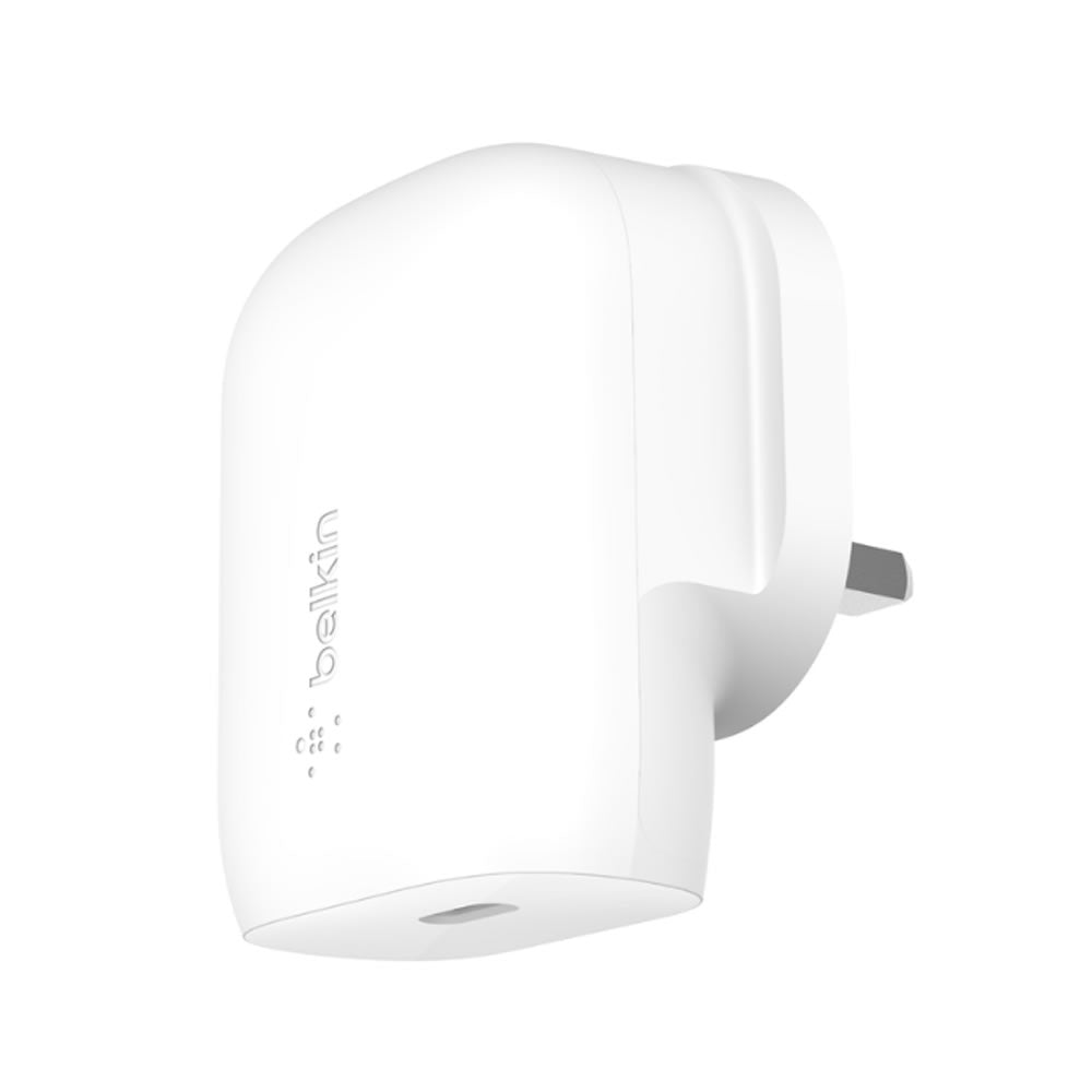 BELKIN PD 30W PPS USB-C WALL CHARGER WHT