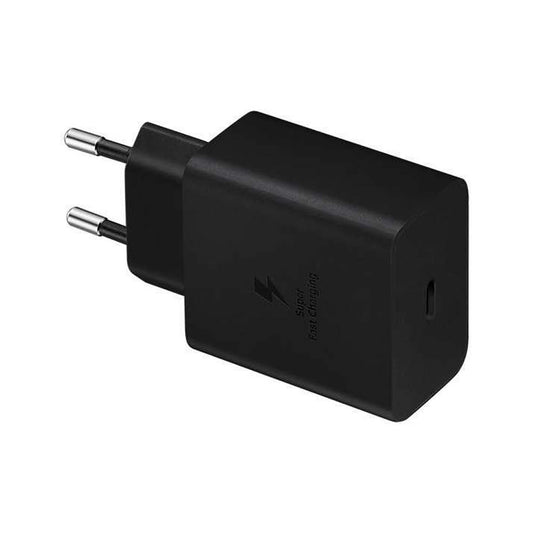 Samsung Travel Adapter 45W with 1.8M USB Type-C to Type-C Cable 2 Pin – Black